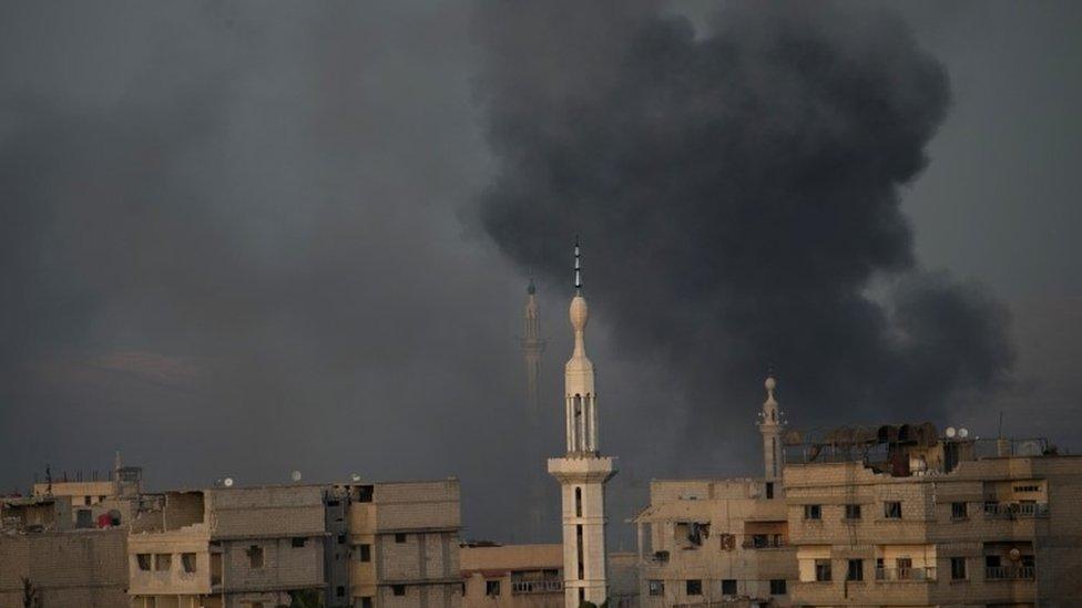 Fighting in the Eastern Ghouta, Syria, 3 March 2018