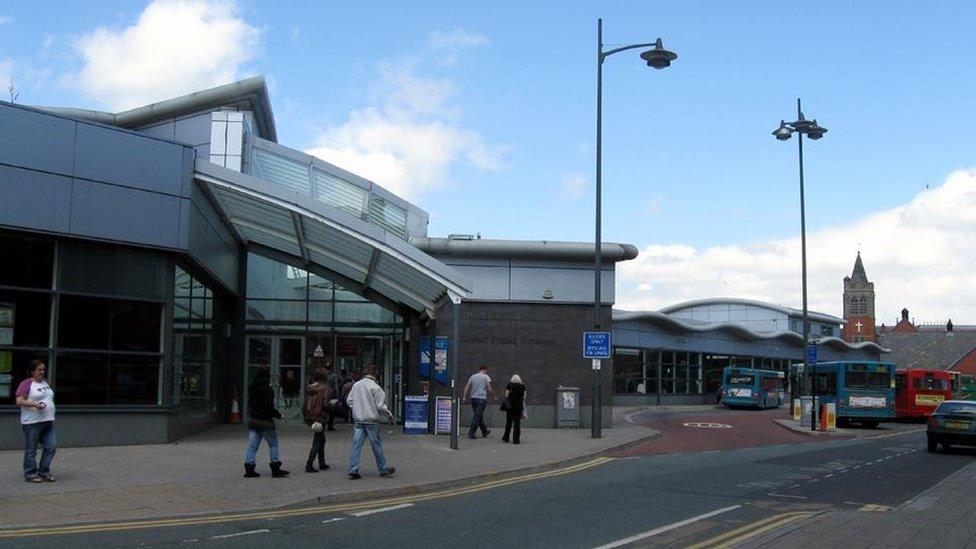 Wrexham bus station