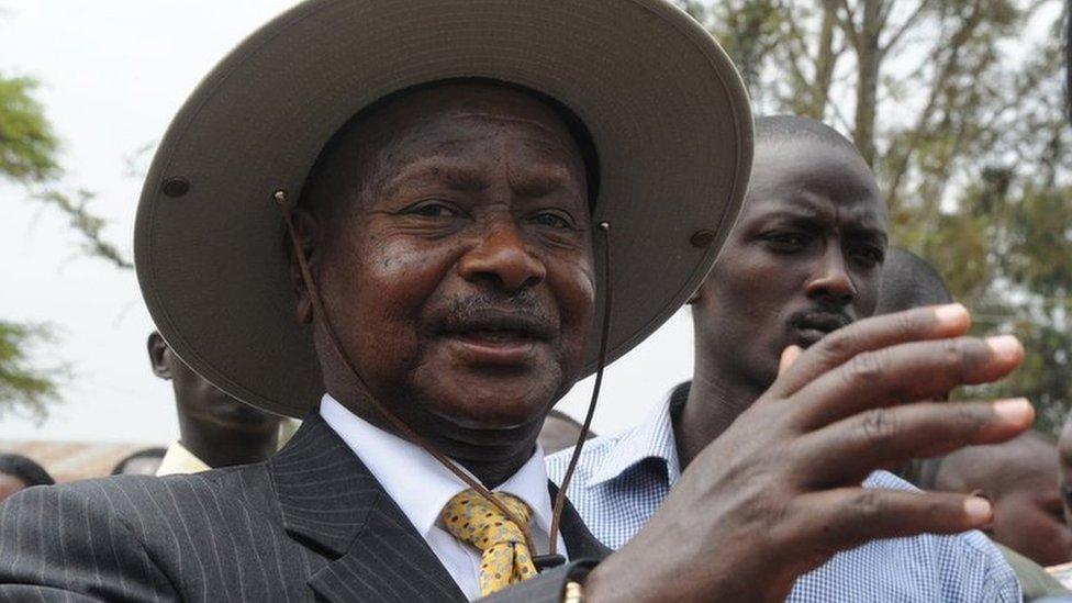 Uganda's President Yoweri Museveni