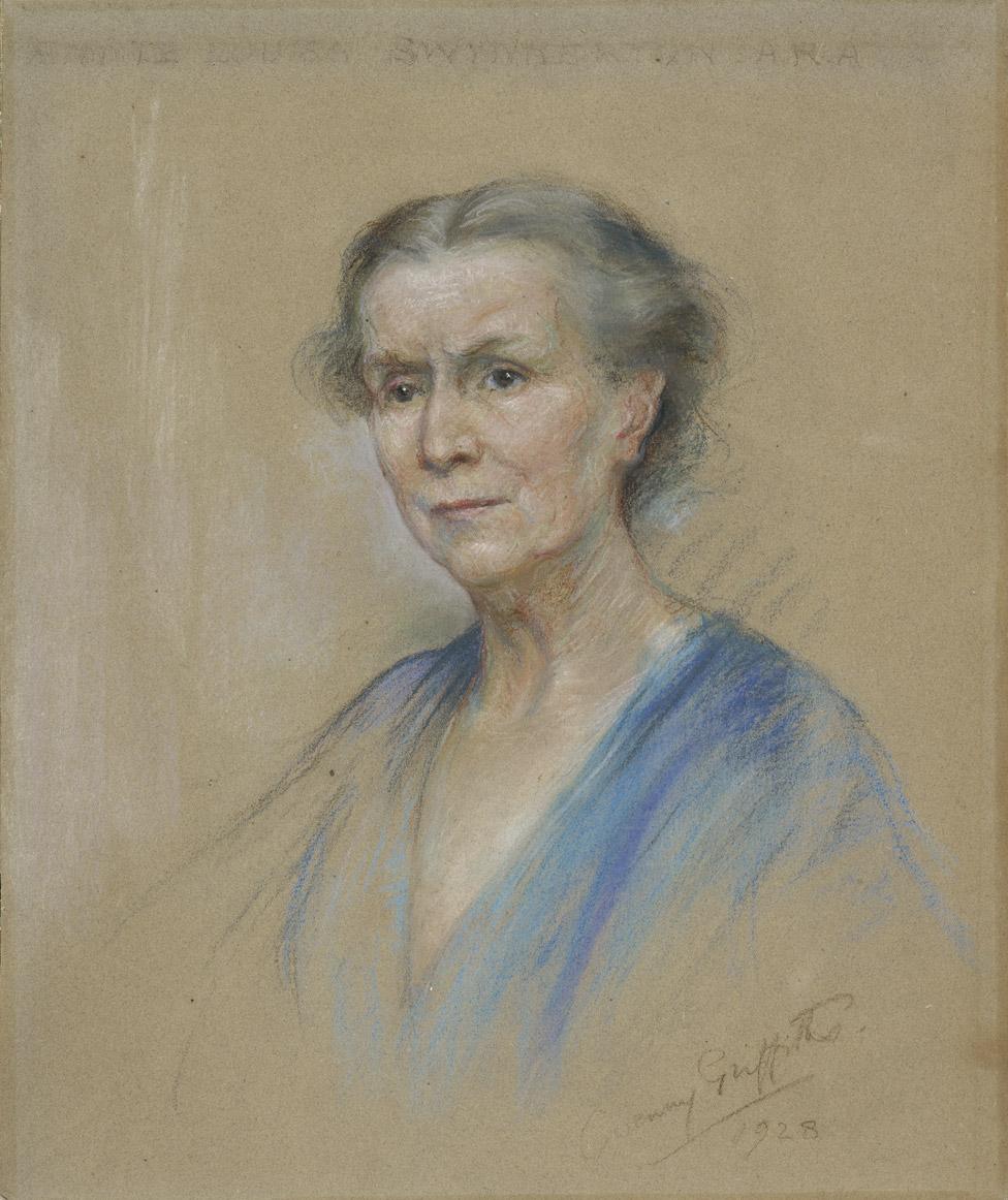 Portrait of Annie Swynnerton by Gwenny Griffiths (1928)