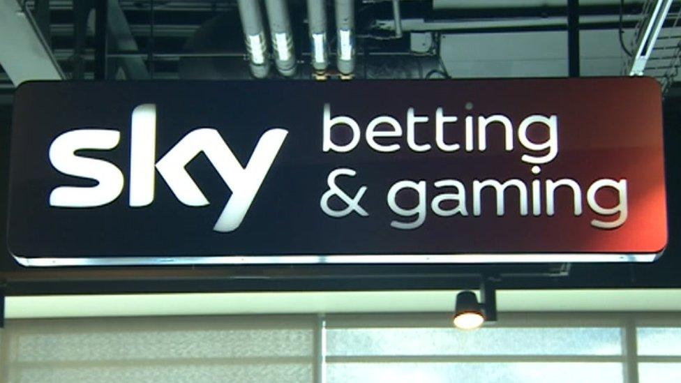 Sky Bet sign
