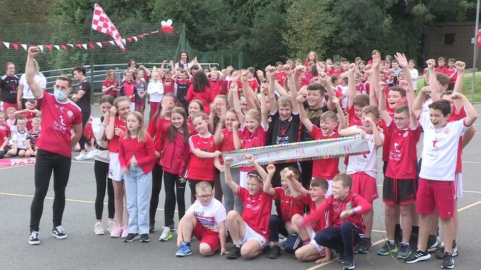 St Mary's Primary School in Newtownbutler in County Fermanagh