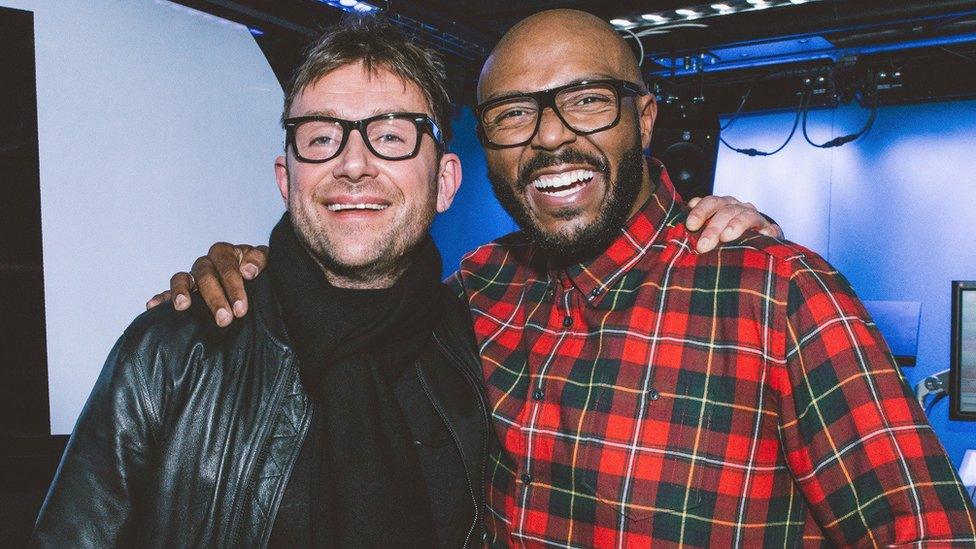 Damon Albarn with Mistajam