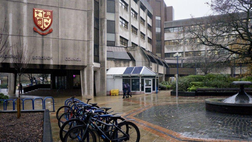 External shot of Woking Borough Council buildings