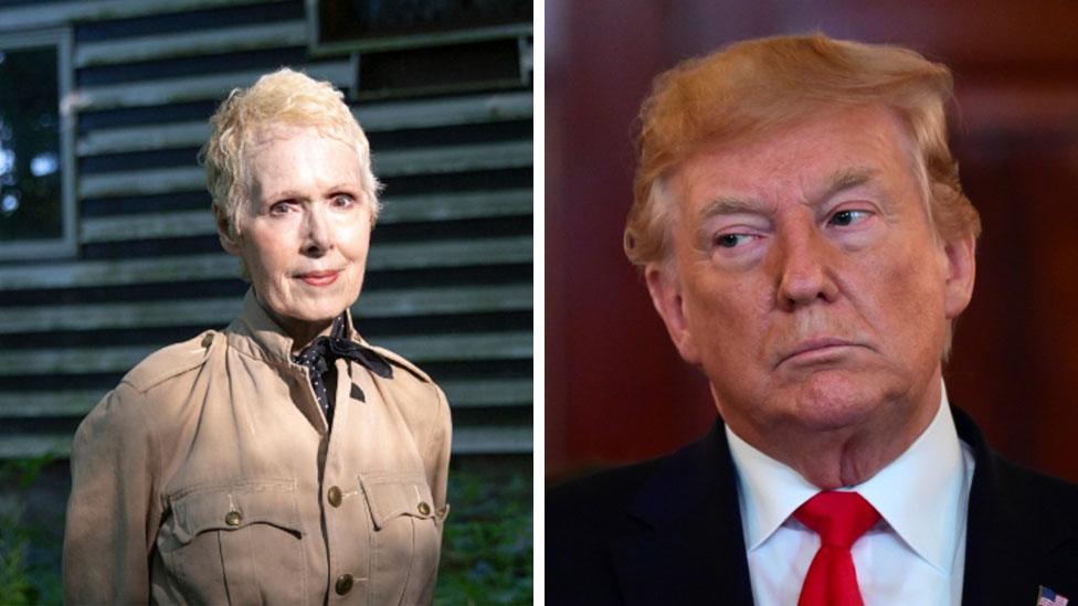 E. Jean Carroll and Donald Trump