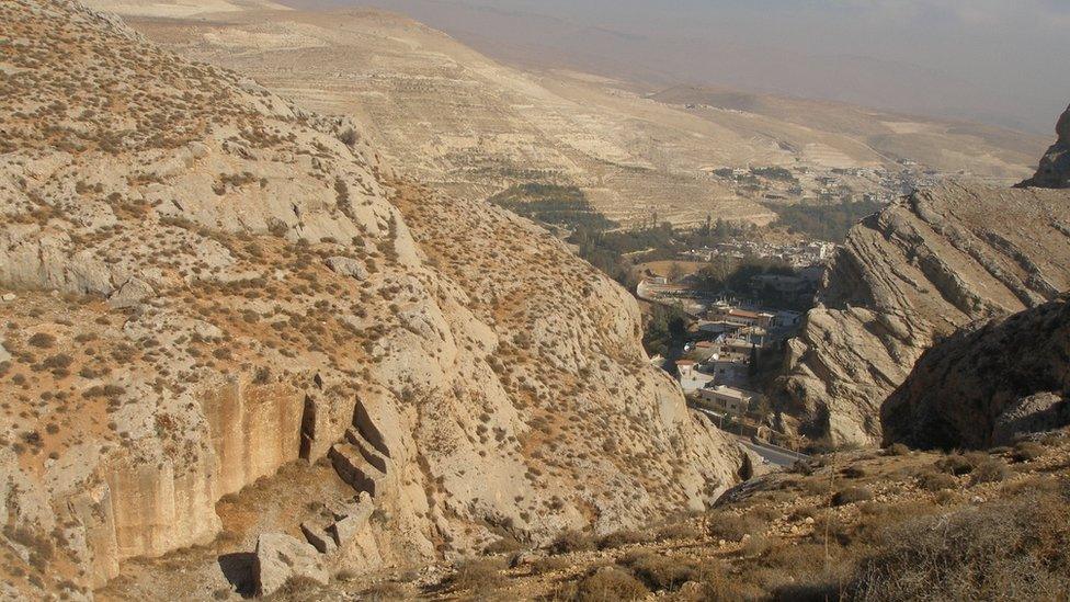 Wadi Barada and its villages in the valley