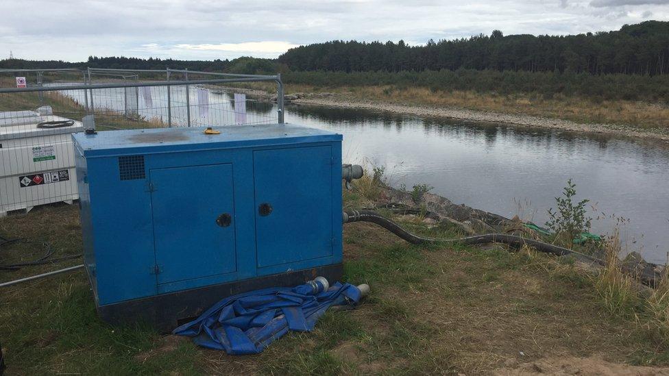 Pumps on the River Spey