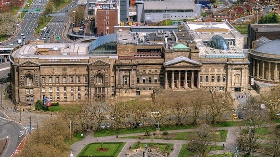 aerial view of World Museum