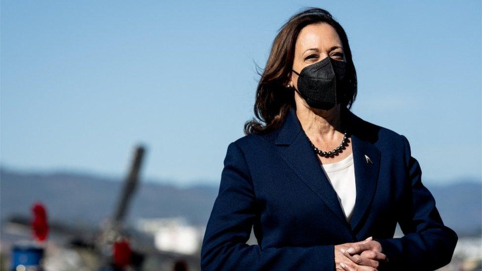 US Vice President Kamala Harris