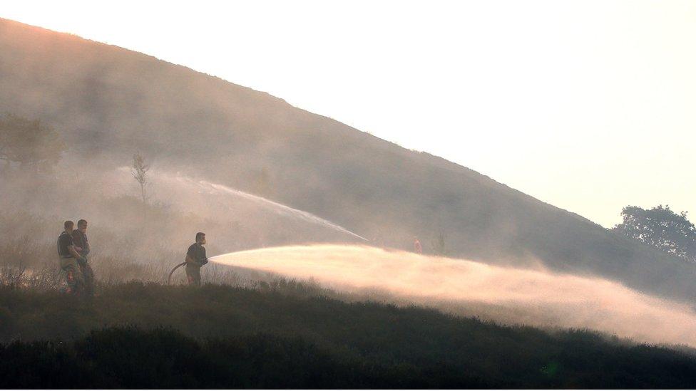 Saddleworth Moor fire