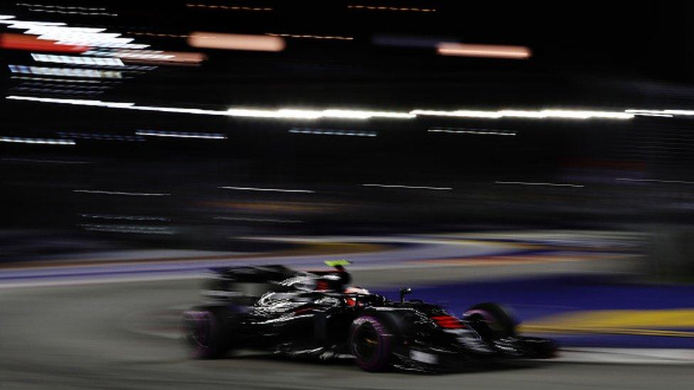 Jenson Button of Great Britain driving the McLaren Honda Formula 1 Team McLaren MP4-31