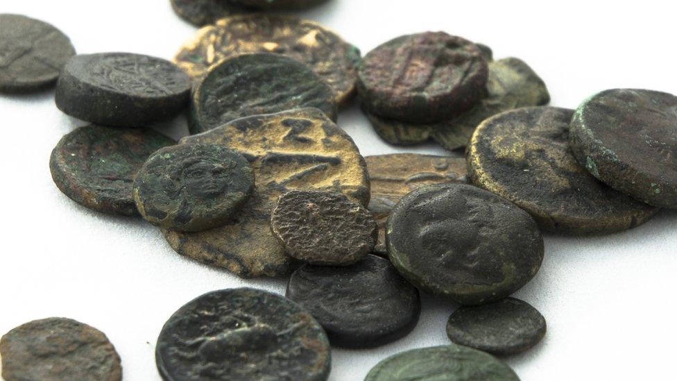 Roman gold coins