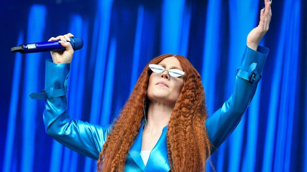 Jess Glynne performs at BBC Music's Biggest Weekend