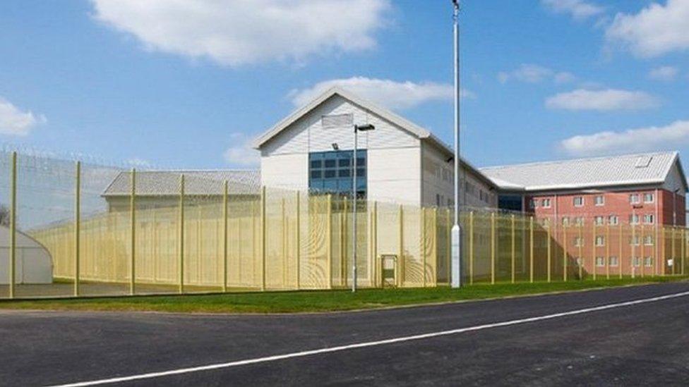 Artist impression of the "super prison"