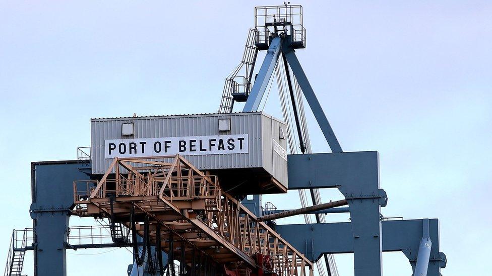 Belfast port