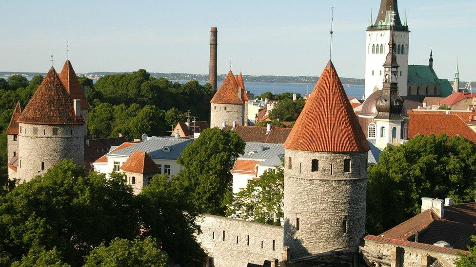 The Estonian capital Tallinn