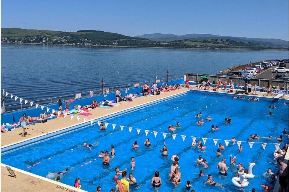 Gourock outdoor pool