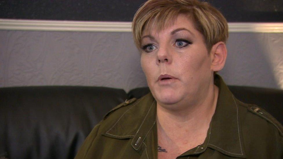 Jo Jukes, army widow campaigning for extra help from MOD