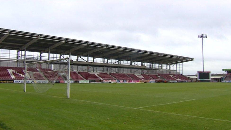 Northampton Town East stand