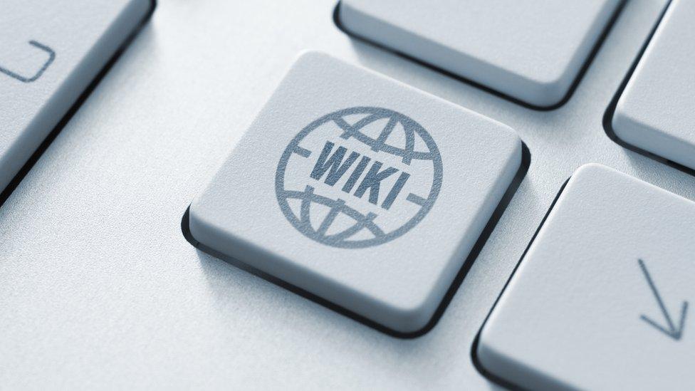 Wiki button