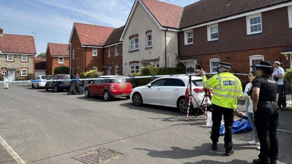 Police at incident in Downley