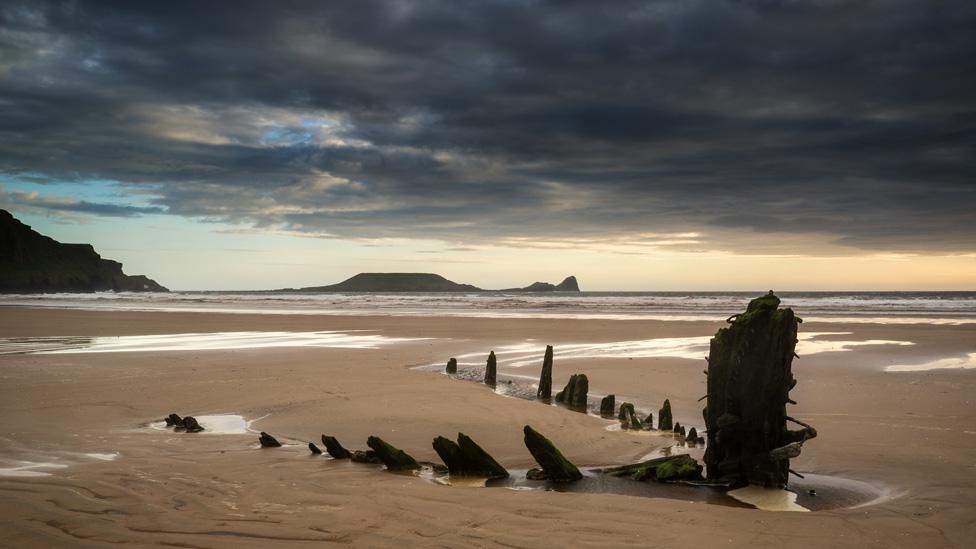 Rhossili beach