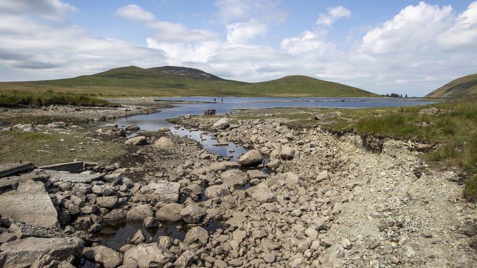 Spelga Reservoir, 19 July 2021