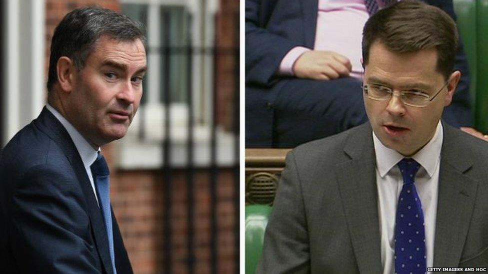 David Gauke and James Brokenshire