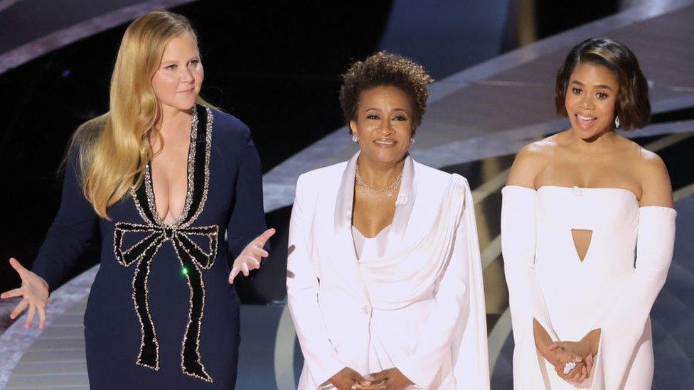 Amy Schumer, Wanda Sykes, and Regina Hall