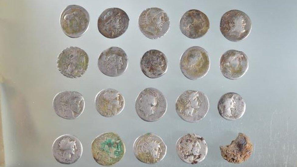 Roman coins