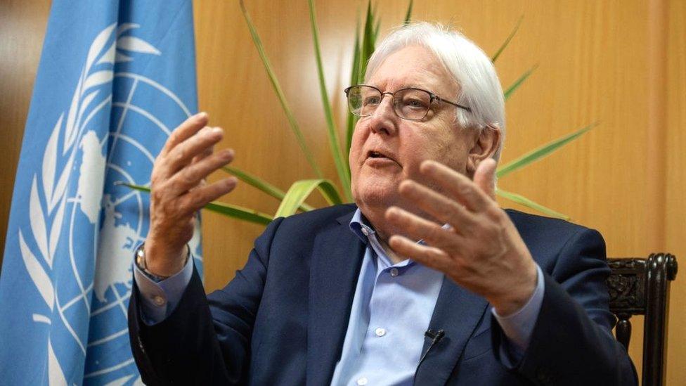 Martin Griffiths, UN Under-Secretary General for Humanitarian Affairs and Emergency Relief