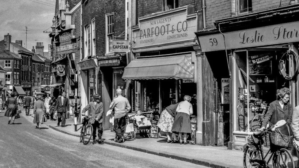 St Stephens Street, Norwich, before redevelopment