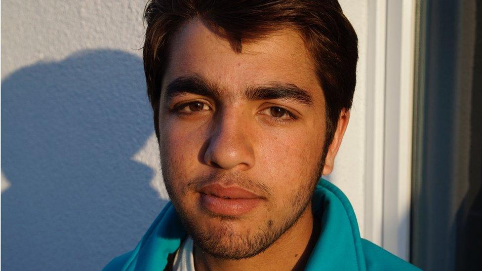 Shahid, Afghan boy living in Germany (May 2016)