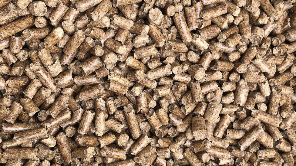 Wood pellets