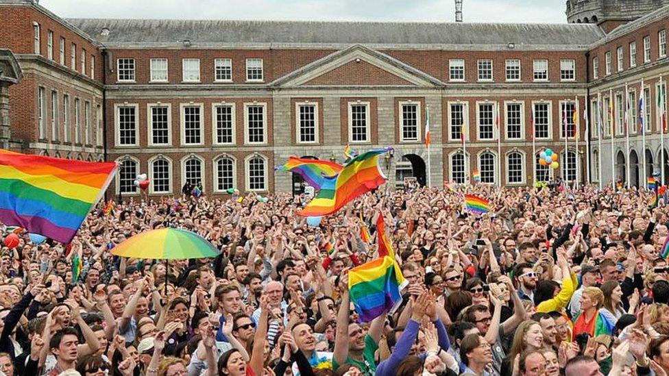 Ireland celebrates legalisation of same-sex marriage