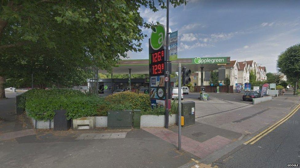 Applegreen petrol station