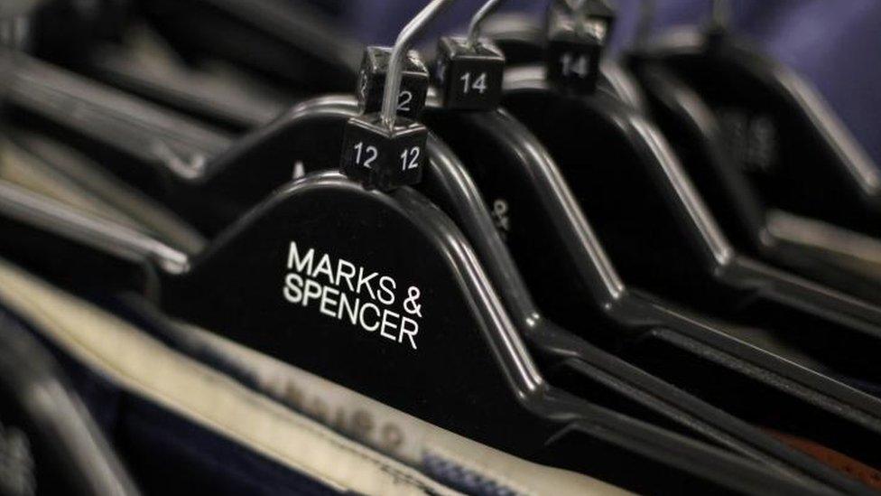 M&S clothes hangers