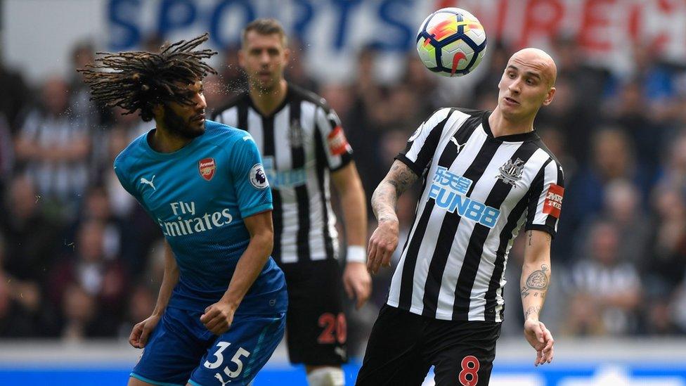 Newcastle v Arsenal