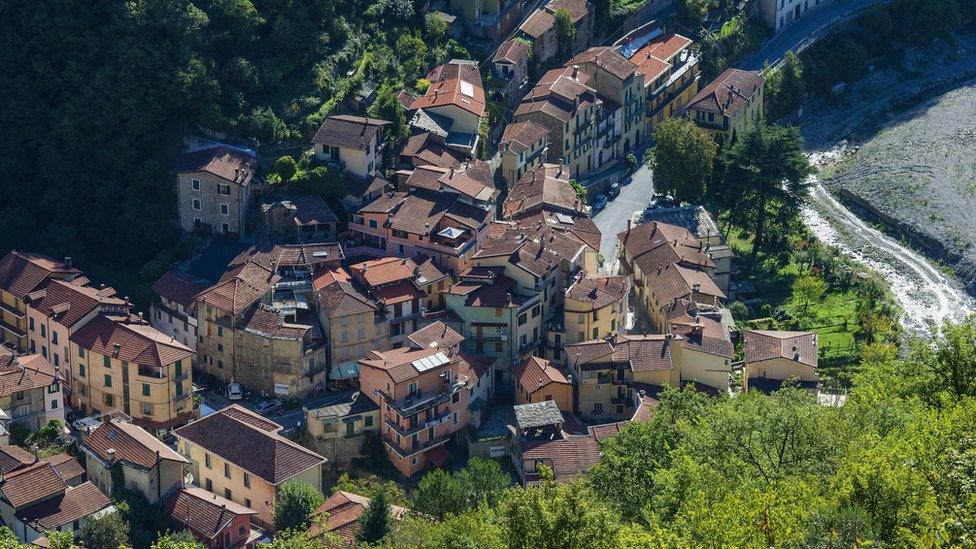 Molini di Triora in Italy