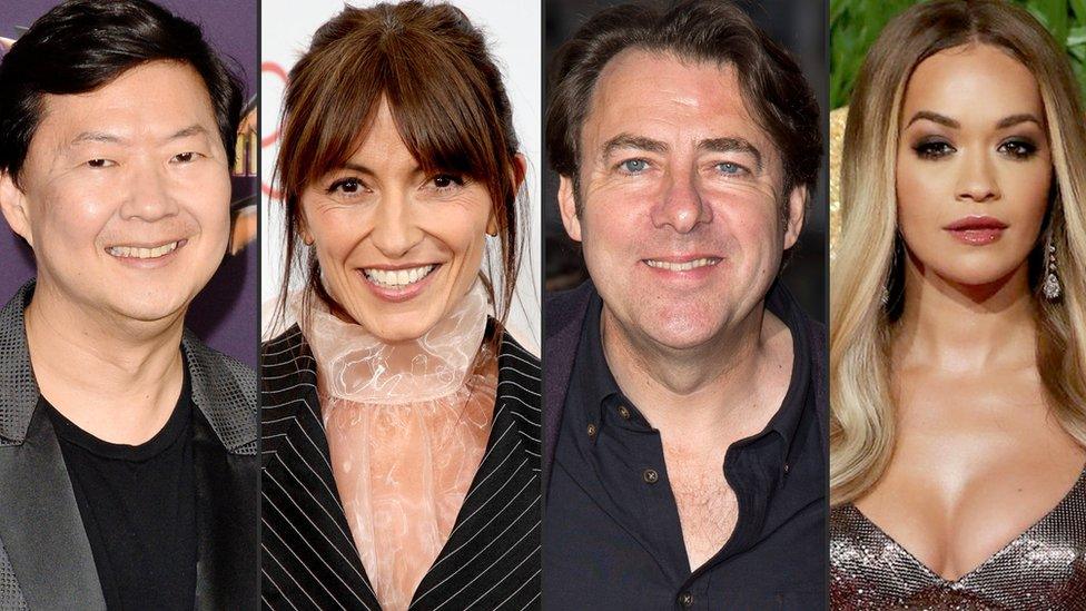 Ken-Jeong-davina-mccall-jonathan-ross-rita-ora.