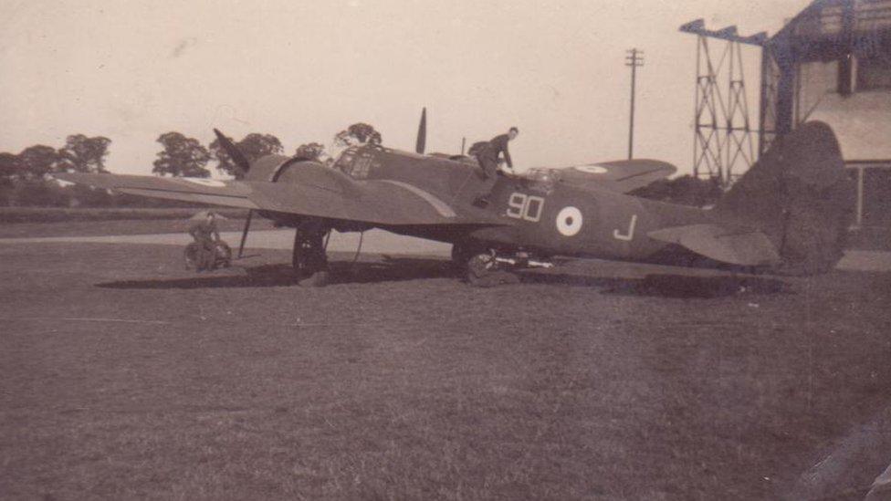 Image of Blenheim bomber