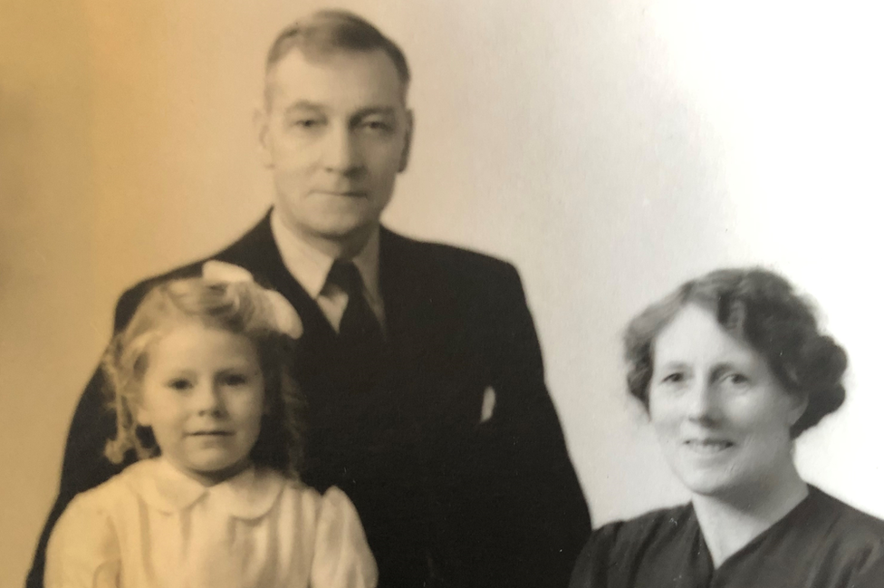 Joe Swarbrick with his wife and daughter