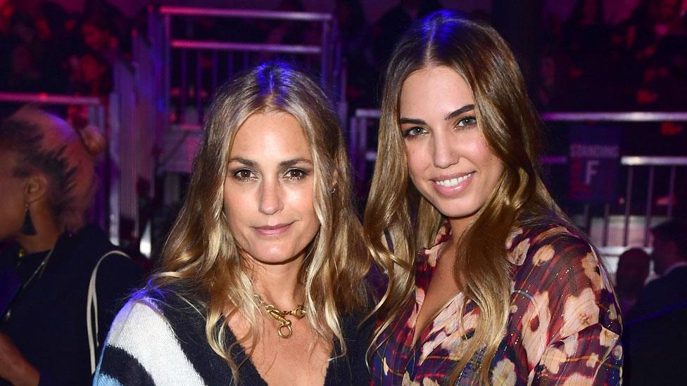 Yasmin Le Bon and Amber Le Bon