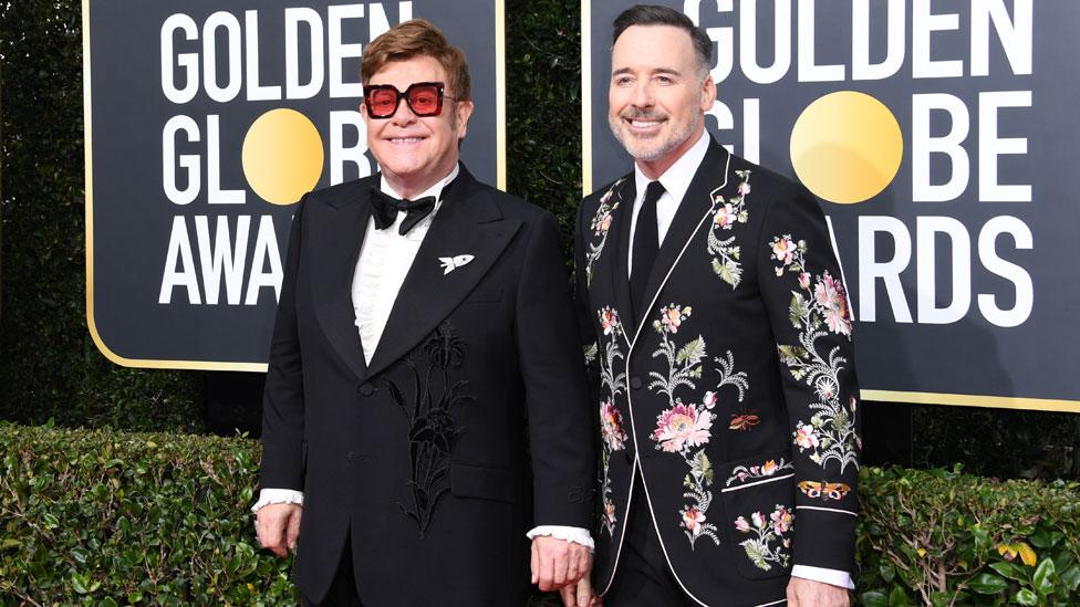 Sir Elton John and David Furnish