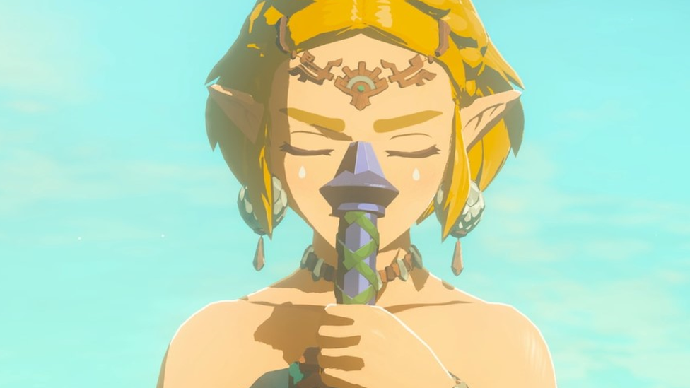 Close up of Zelda