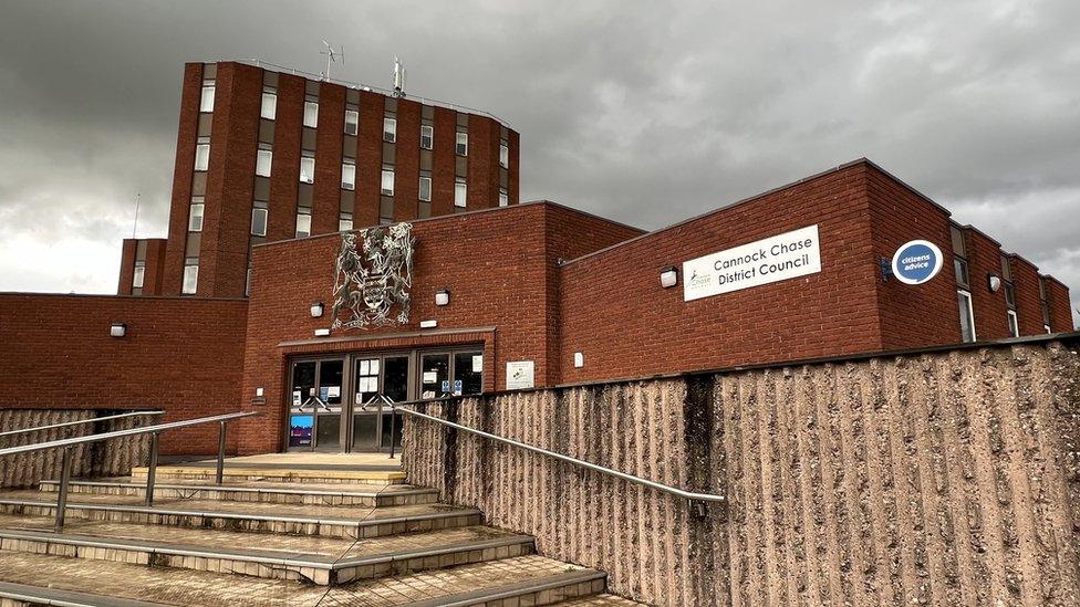 Cannock Chase District Council offices