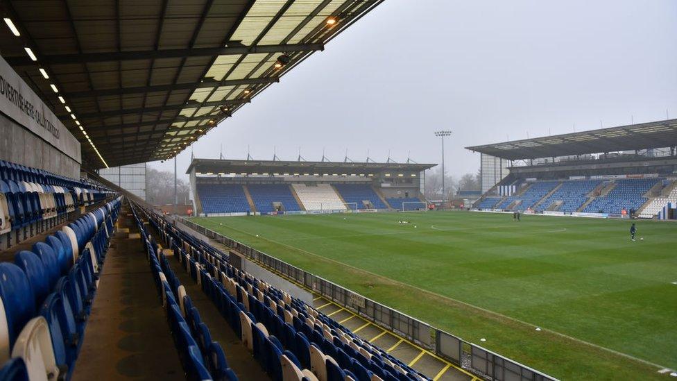 Colchester United's Jobserve Community Stadium