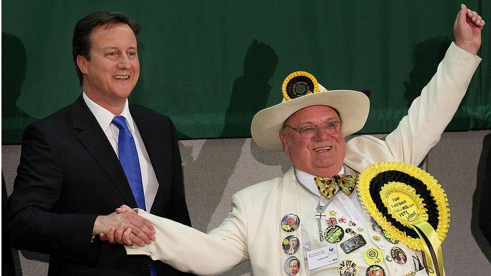 David Cameron and Howling Laud Hope