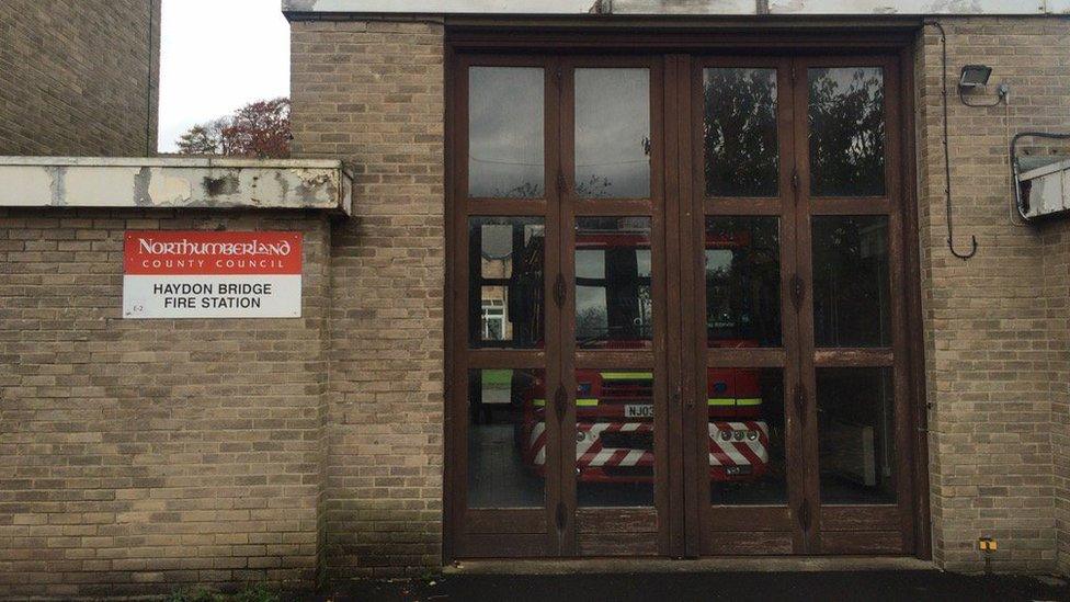 Haydon Bridge fire station