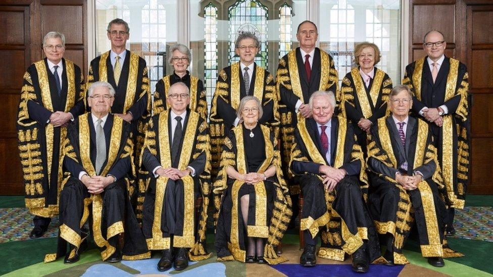 Supreme Court Justices in January 2019